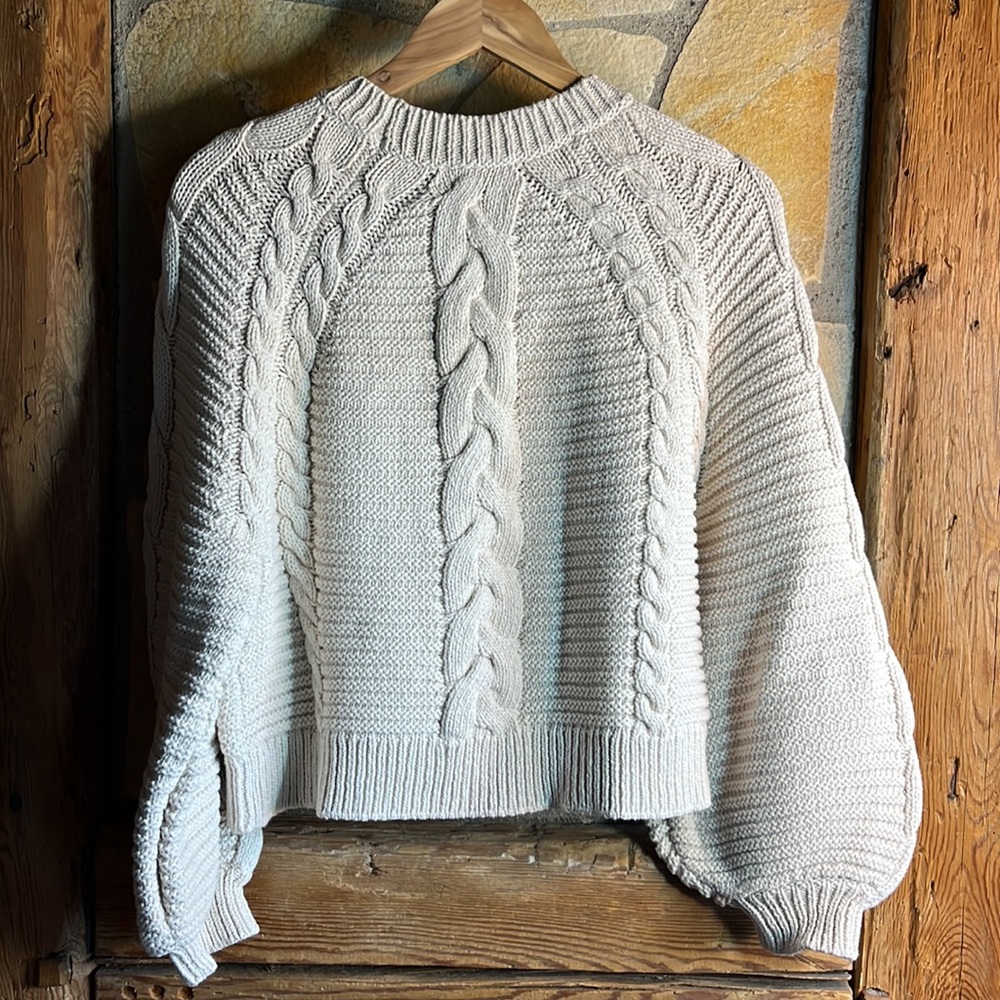 🛑 SOLD 🛑 Spell Brunch Cable Knit Jumper in Sand 🫶 - Picture 15 of 16